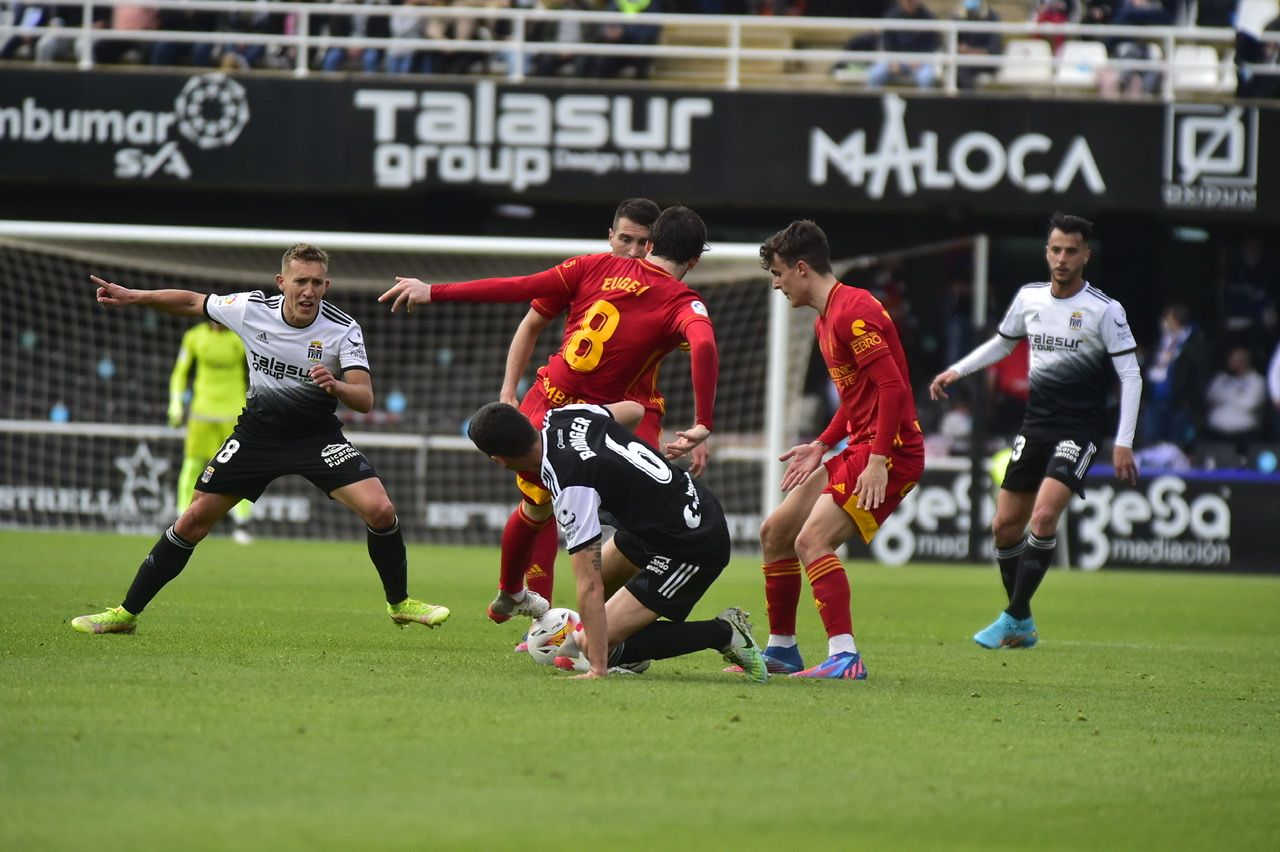 Así ha sido el partido del FC Cartagena contra el Zaragoza