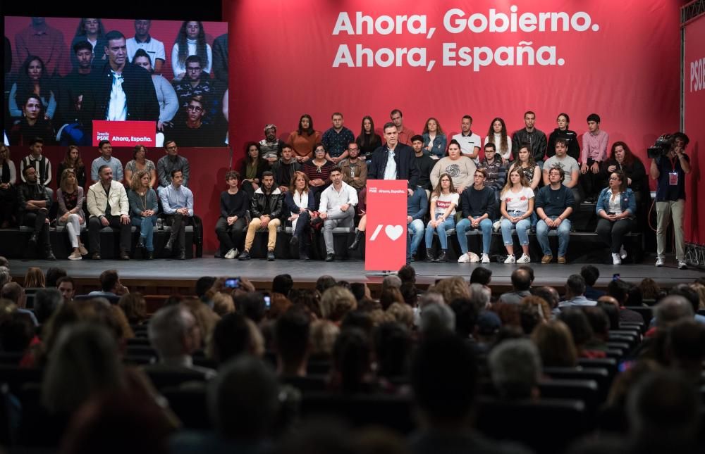 Mitin de Pedro Sánchez en Tenerife