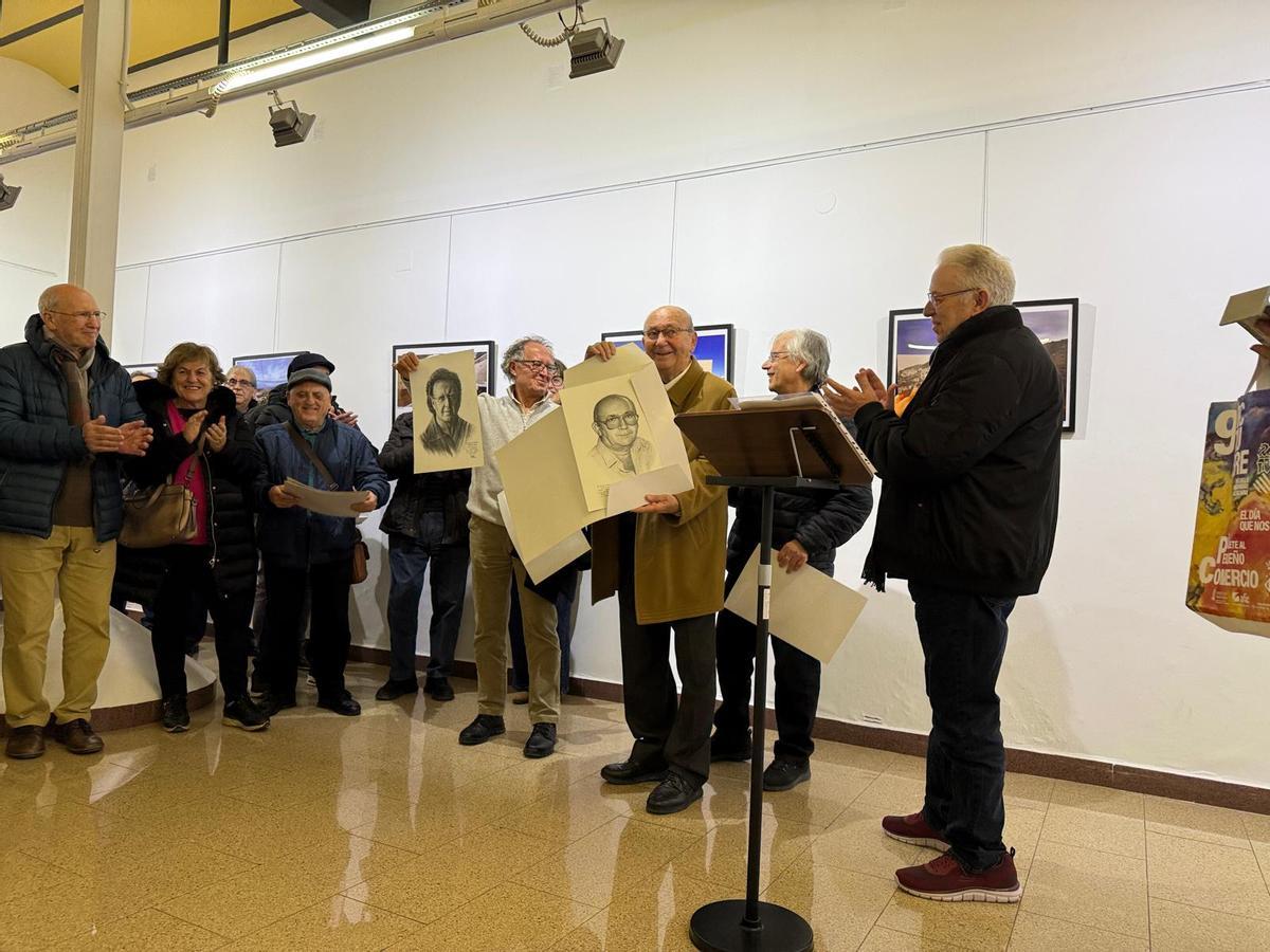 Momento de la inauguración.