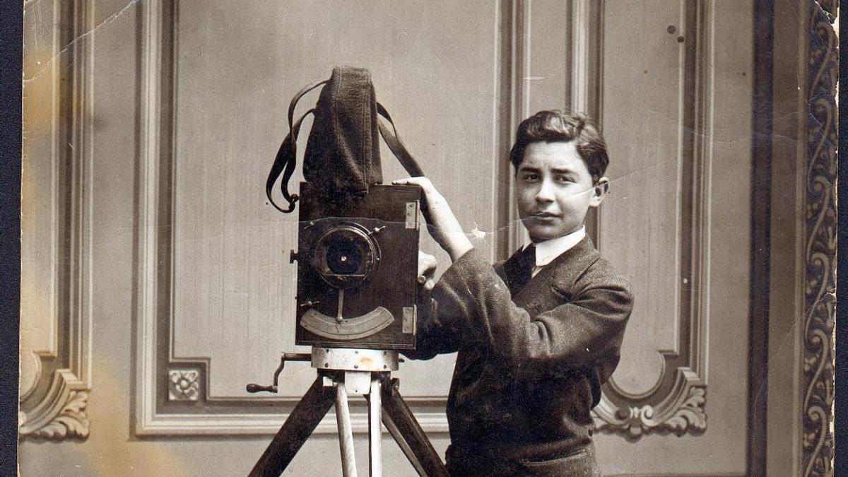 Antonio Vistarini, en Roma en 1914.