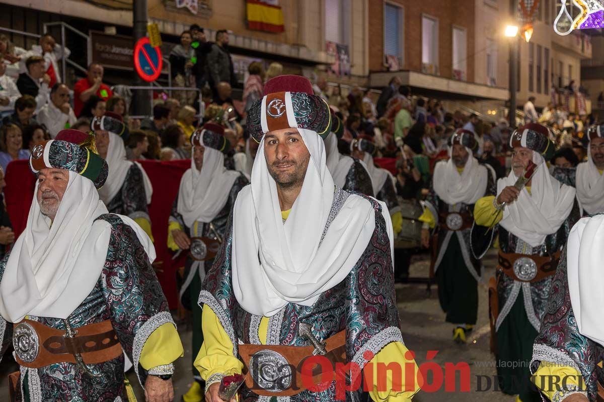 Gran desfile en Caravaca (bando Moro)