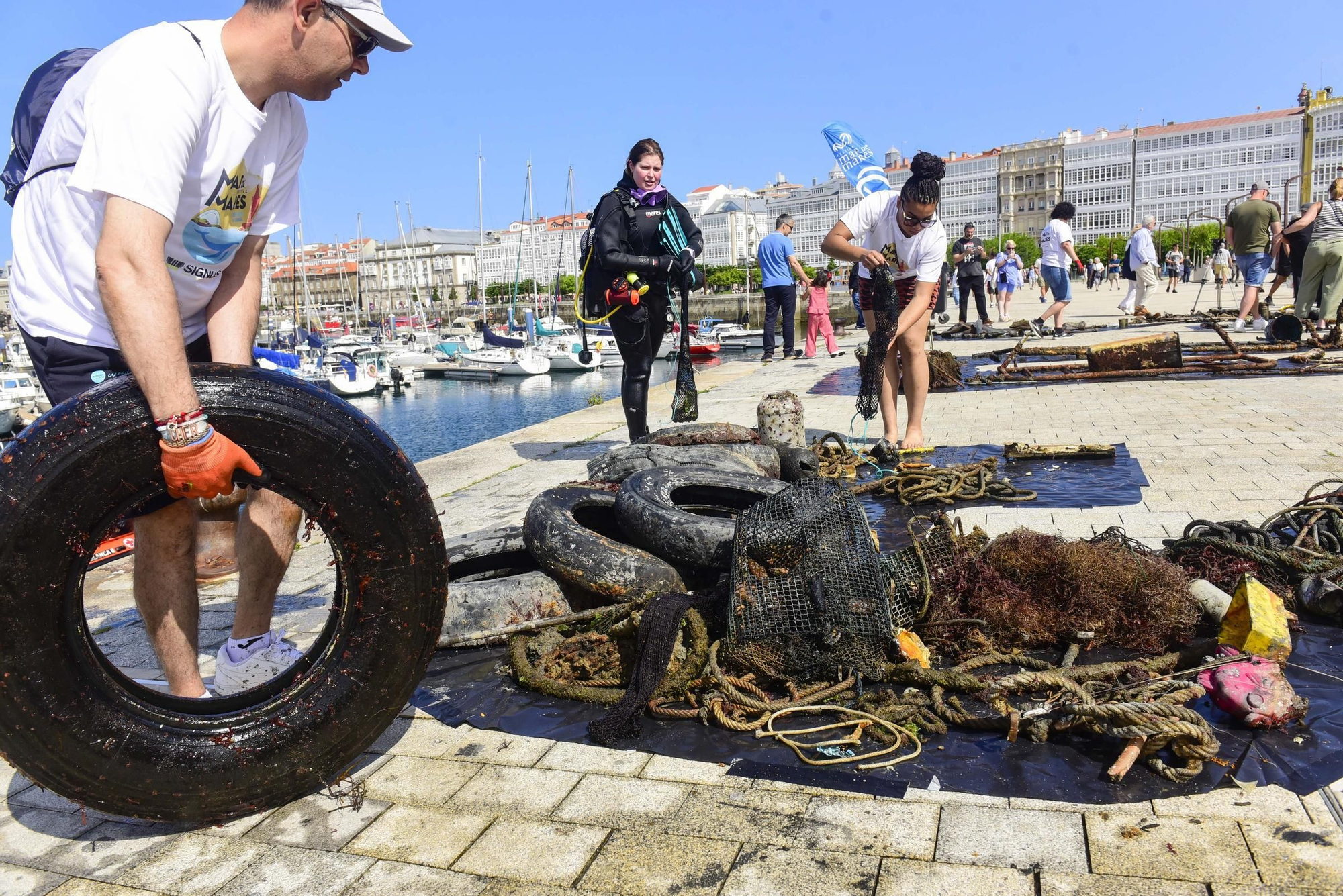VI Gran limpieza de fondos marinos en A Coruña