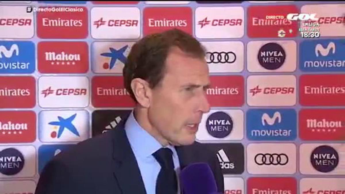 Butragueño, resignado tras el clásico