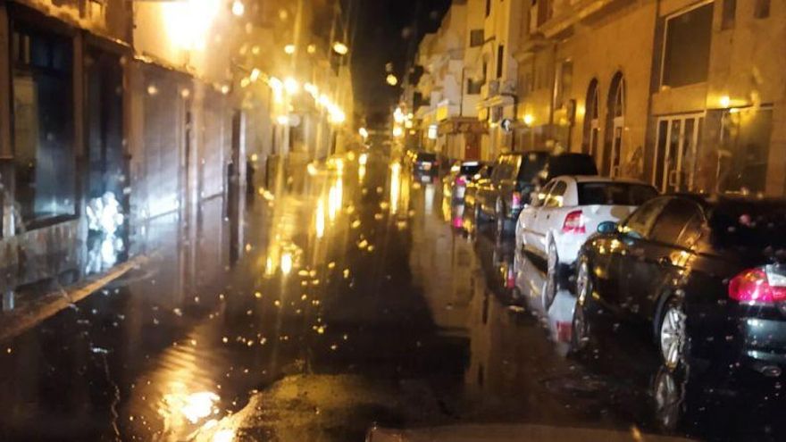 Lluvias en Arrecife