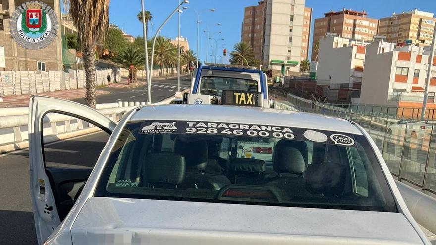 Positivo por cocaína y crack: un taxista detenido en Las Palmas de Gran Canaria