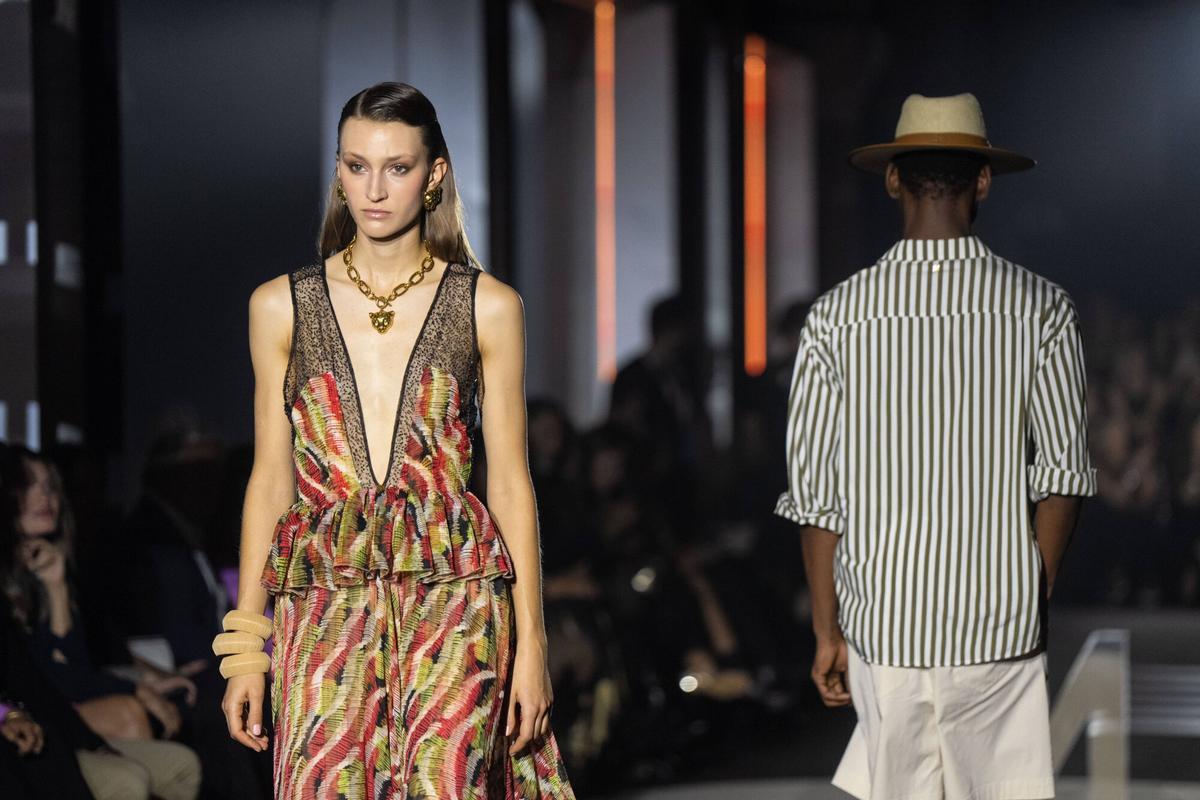 Desfile de Lola Casademunt by Maite en el marco de la 080 Barcelona Fashion