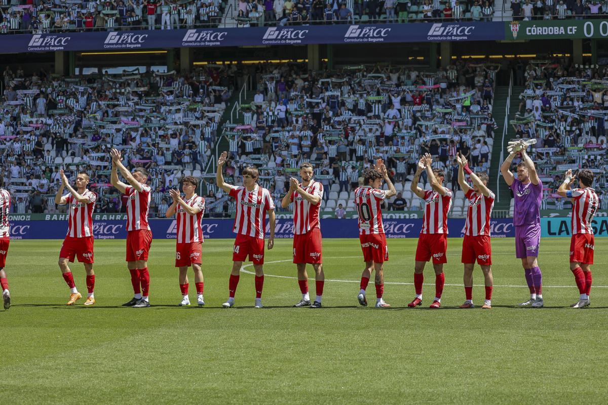 Estadio Bahrain Victorious Nuevo Arcangel, 26 ABRIL 2026, Liga Hypermotion 2025-2026, Cordoba, jornada 37, Córdoba-Sporting de Gijon, FRAN PEREZ, FACTORIA 9