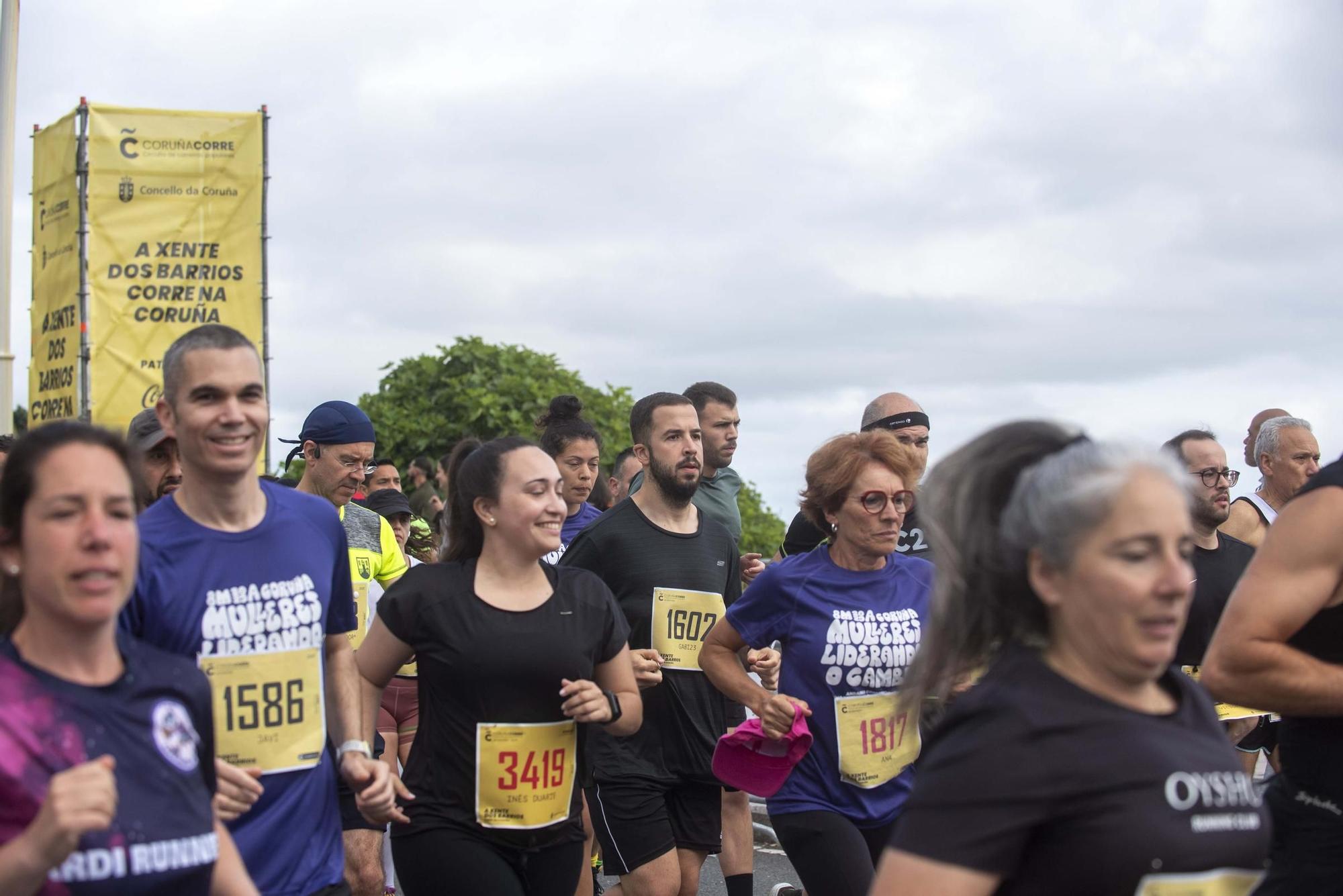 Pablo Bocelo y Vanessa Hervada ganan la carrera popular de Os Rosales
