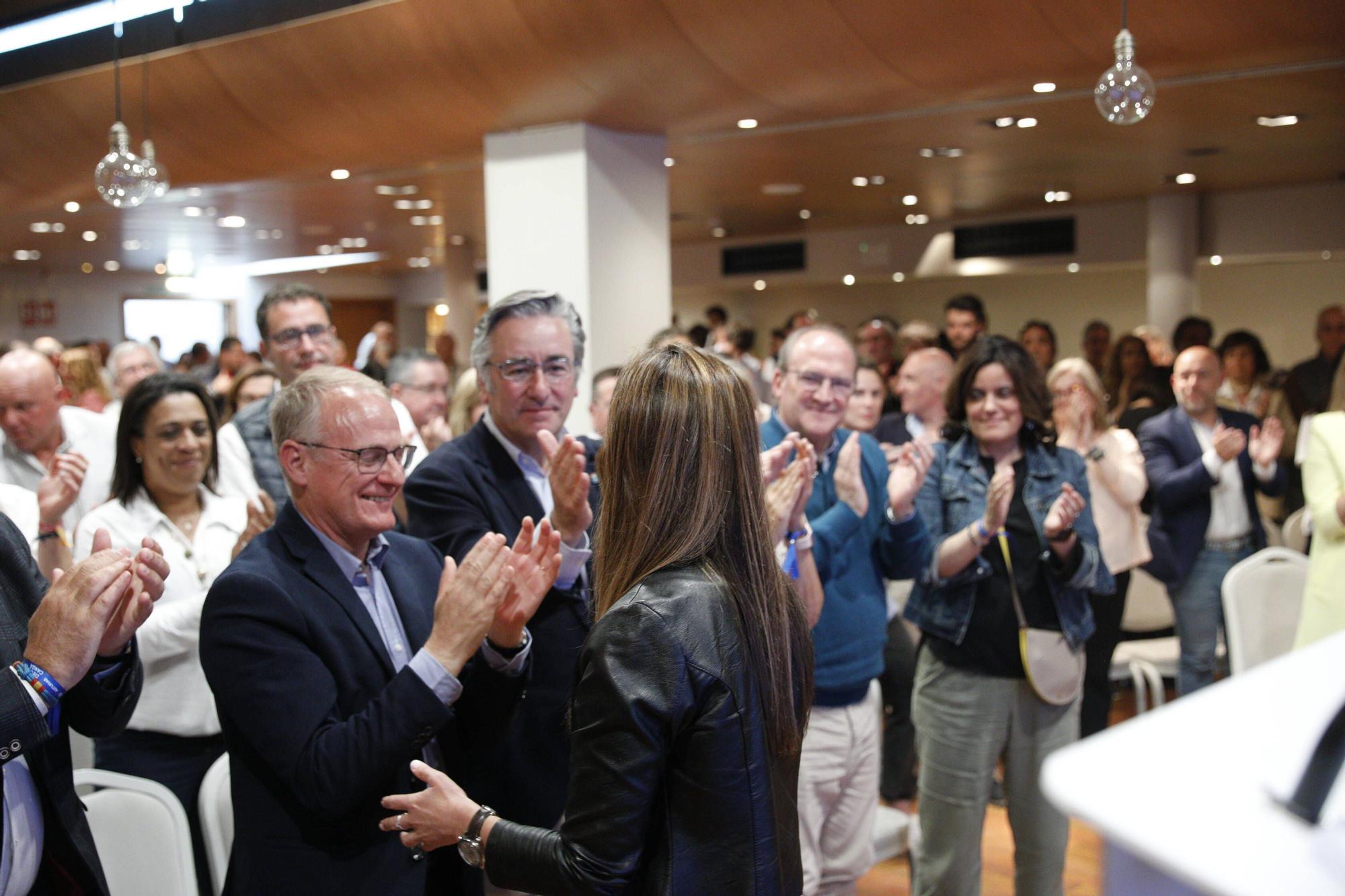 El cierre de campaña del PP en Gijón, en imágenes