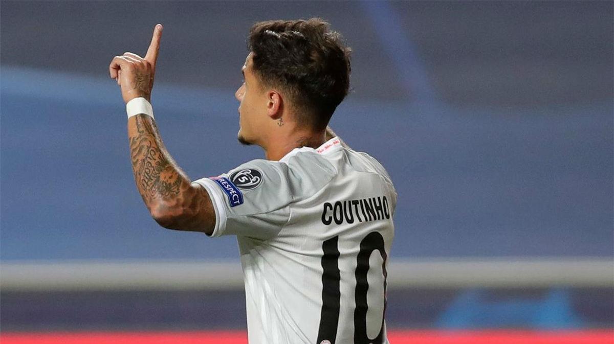 Coutinho redondeó el rídiculo del Barça con un doblete