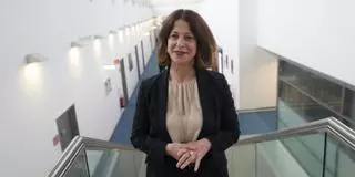 Ángela Santianes, presidenta del Consejo Social de la Universidad de Oviedo: "Podemos conseguir que la Universidad asturiana sea más atractiva si la coordinamos mejor con las empresas"