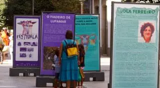 Ataque al feminismo: Arrancan los carteles feministas del Festivala de Vilagarcía