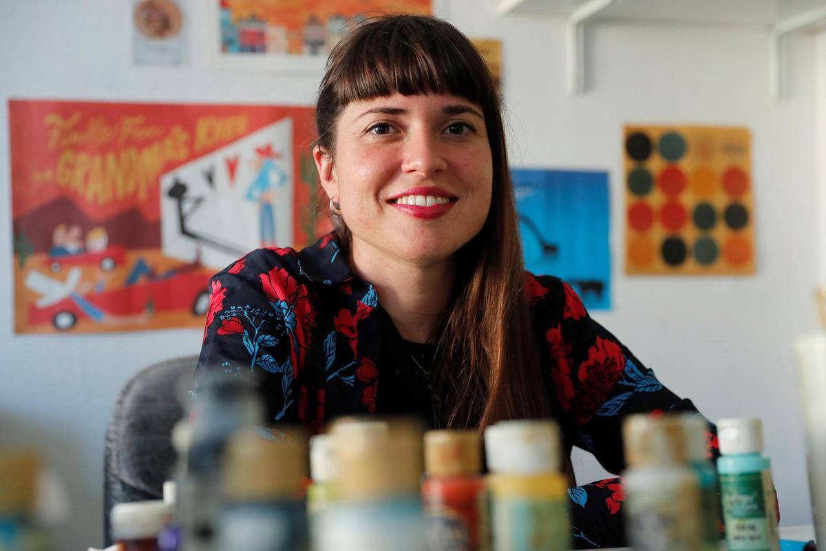 La dibujante e ilustradora Ana Penyas, en una imagen de archivo.