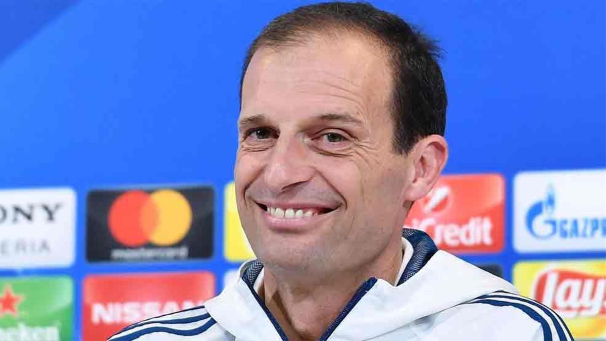 Allegri, entrenador de la Juventus