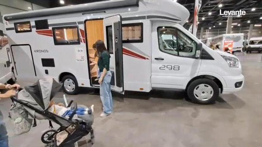 Caravanas, autocaravanas y campers en la Feria del Caravaning en Feria Valencia