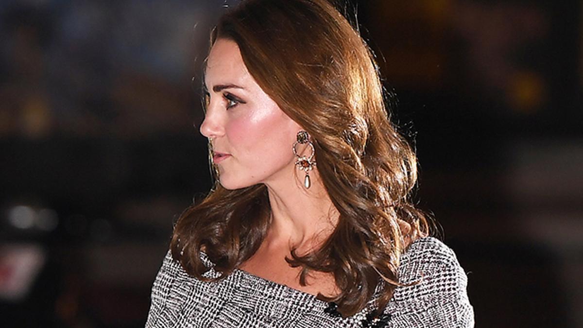 Kate Middleton sorprende con un otoñal vestido de Erdem