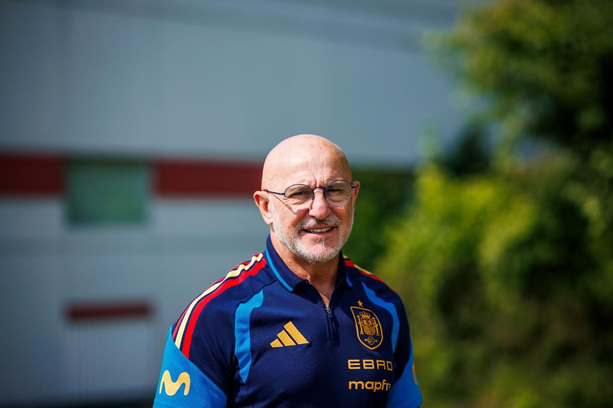 Luis de la Fuente, seleccionador español.