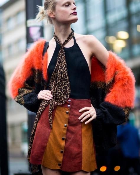 El estampado de leopardo de Hanne Gaby Odiele