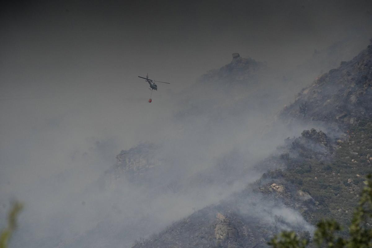 Incendio arribes Fermoselle Incendio arribes Fermoselle