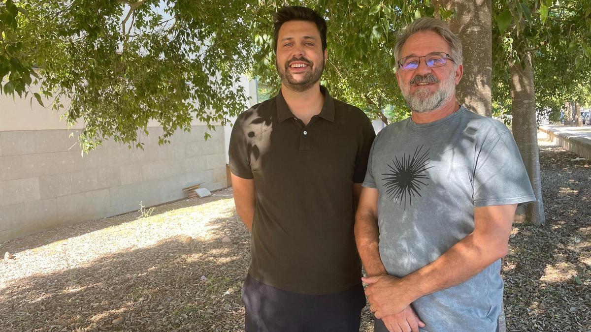 Marc Fuster i Macià Blàzquez, encargados del estudio.