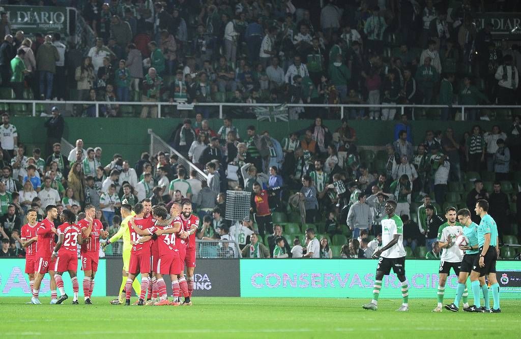 El triunfo del FC Cartagena en Santander, en imágenes