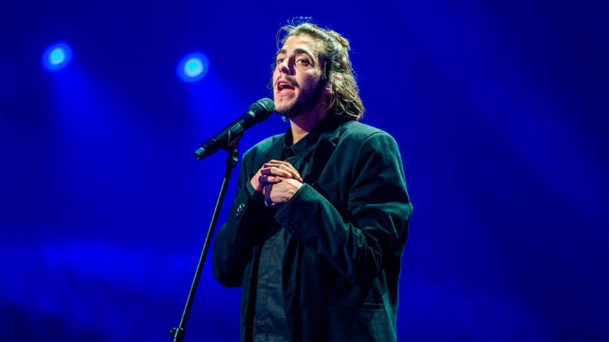 Salvador Sobral en Eurovisión 2017 // RTVE