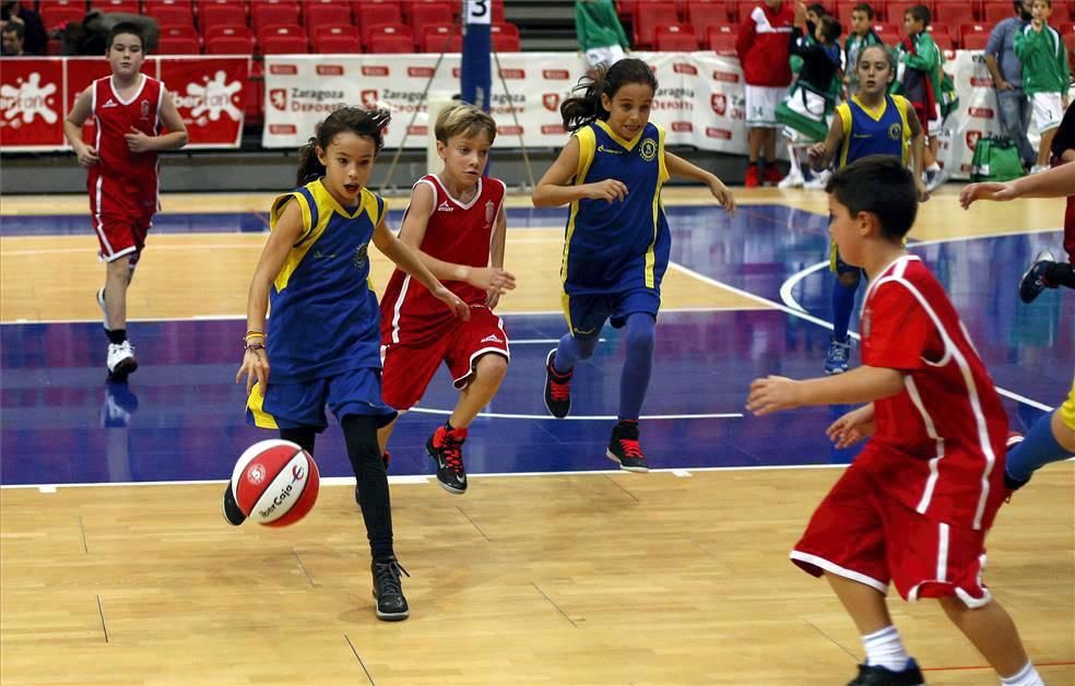 Día del Minibasket en el Príncipe Felipe