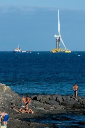 20-06-18. ARINAGA.TRASLADO DE AEROGENERADOR DESDE ARINAGA HASTA LA PLOCÁN. FOTO: JOSÉ CARLOS GUERRA.  | 20/06/2018 | Fotógrafo: José Carlos Guerra