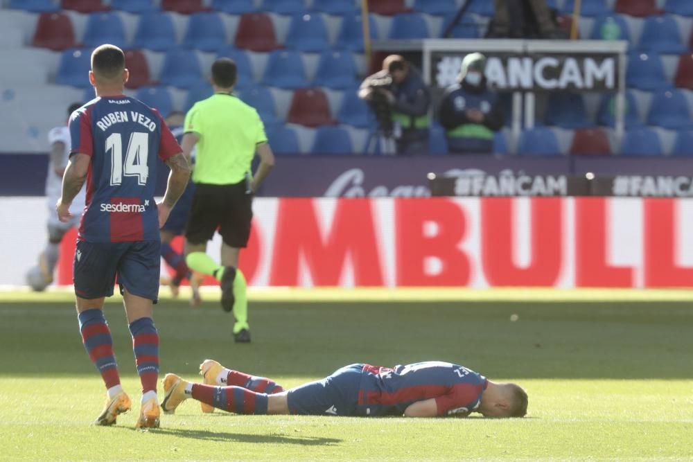 Levante - Getafe: Las mejores fotos del partido