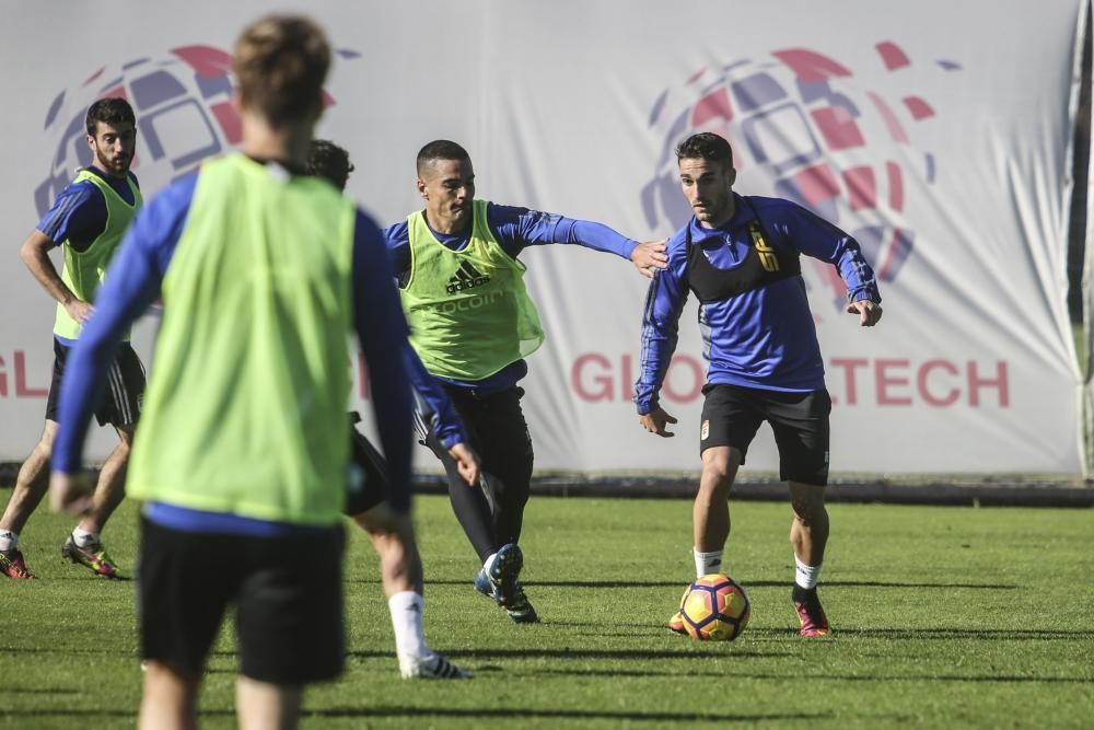 Entrenamiento del Real Oviedo