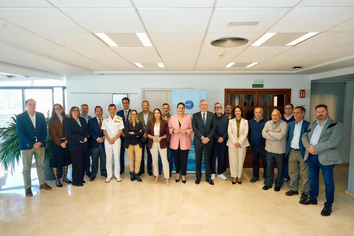 Patronos y colaboradores de la Fundación Puerto de Las Palmas.