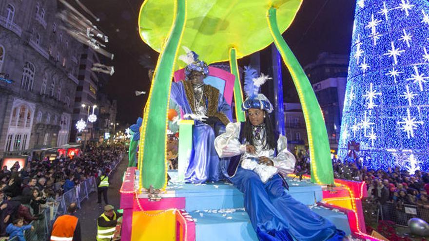 Cabalgata de Reyes 2015 en Vigo. // R. Grobas