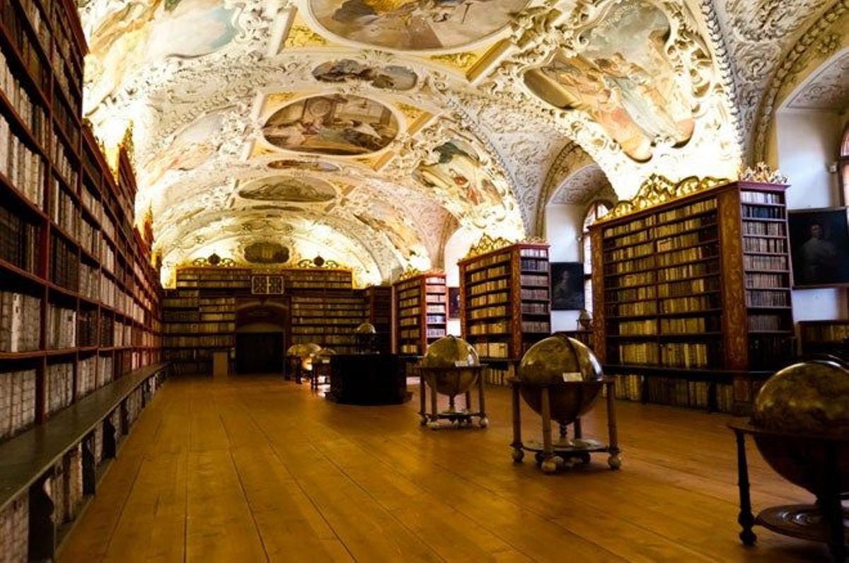 La biblioteca del Monasterio Strahov de Praga