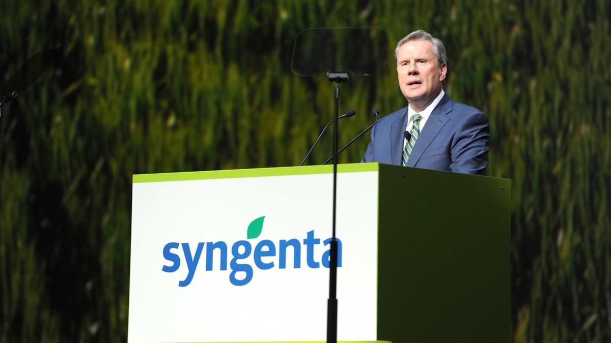 El consejero delegado de Syngenta, Mike Mack.