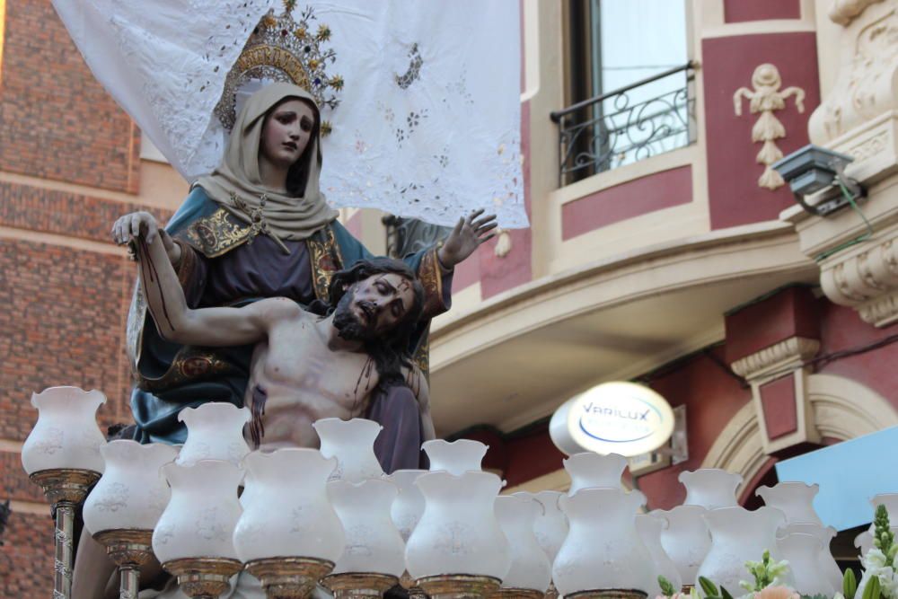 Procesión de la Solidaridad de la Hermandad de las Angustias.