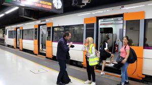 Un tren de Rodalies