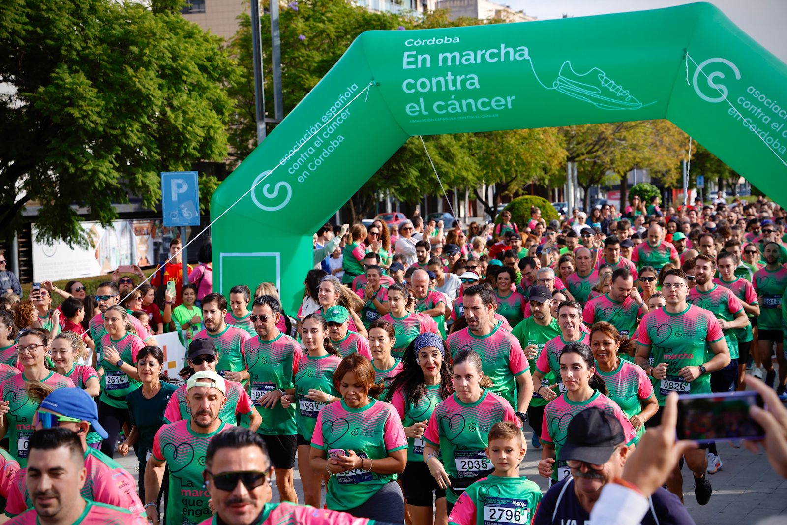 Marea verde contra el cáncer de mama