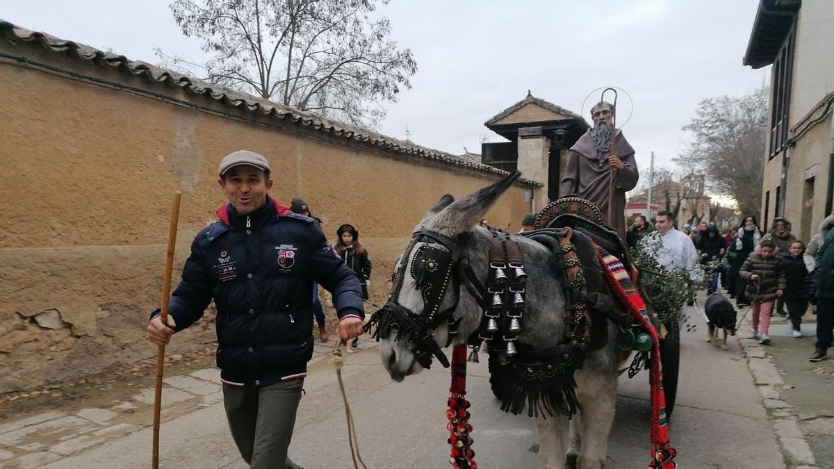 Primera procesión de San Antón en Toro