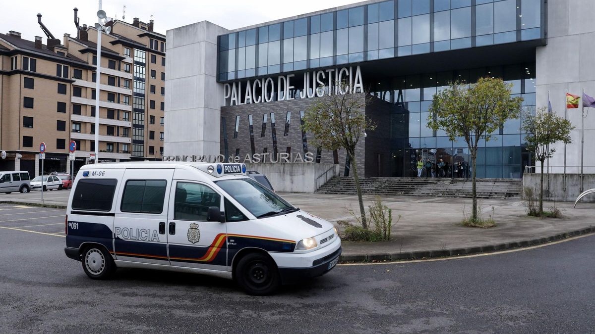 Imagen de archivo del Palacio de Justicia de Gijón