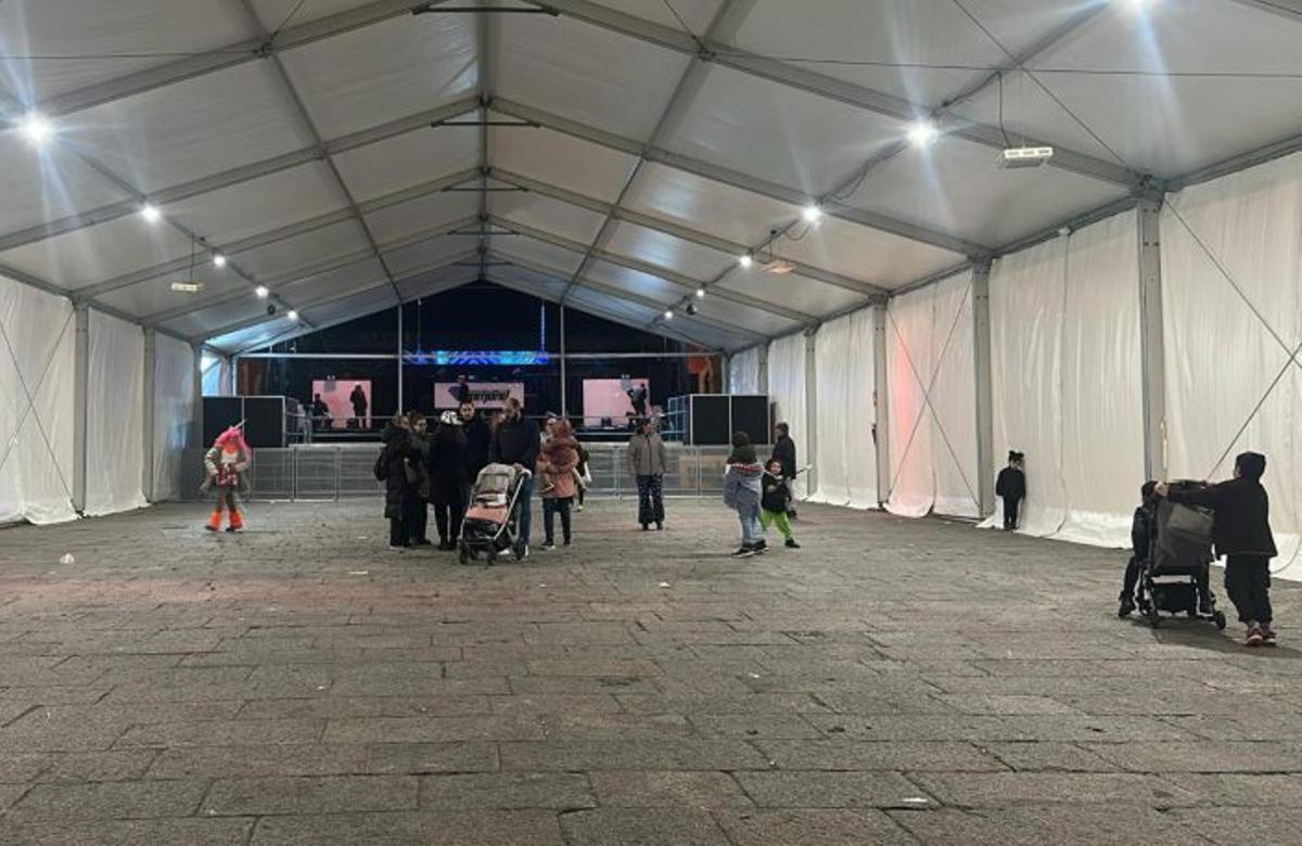 La meteorología condiciona el arranque del antruejo