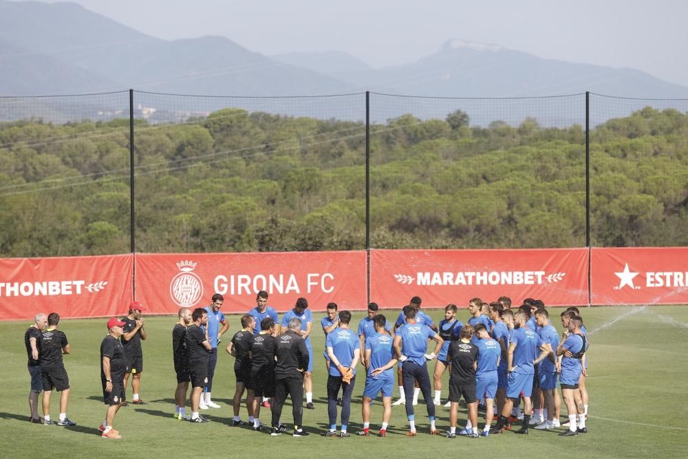 El Girona prepara la visita del Reial Madrid