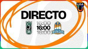 En directo el partido entre Joventut y Burgos