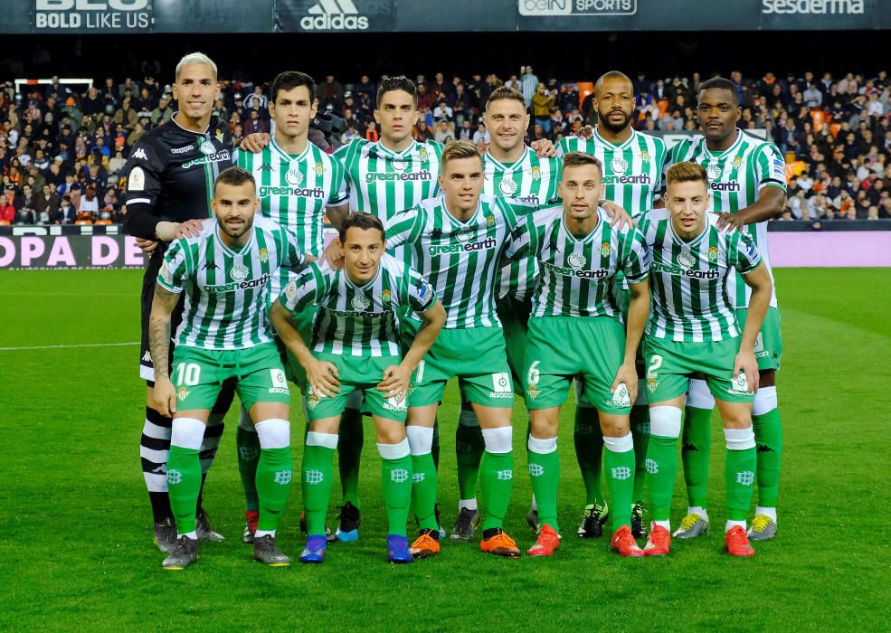 Copa del Rey: El Valencia CF -Betis, en imágenes