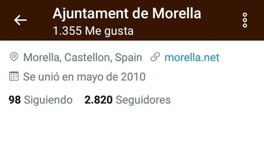 El PP denuncia que el Ayuntamiento de Morella usa su perfil de Twitter para mofarse de Pablo Casado
