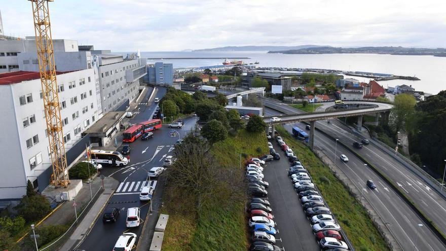 ¿Cómo serán los nuevos accesos al hospital de A Coruña tras las críticas a la Xunta por el impacto del diseño inicial?