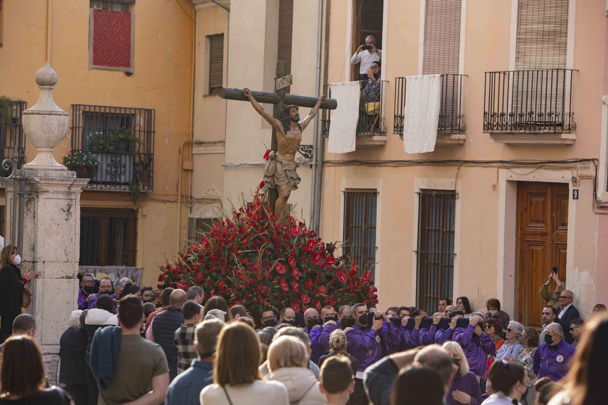 Xàtiva retoma las procesiones tras el parón de la pandemia