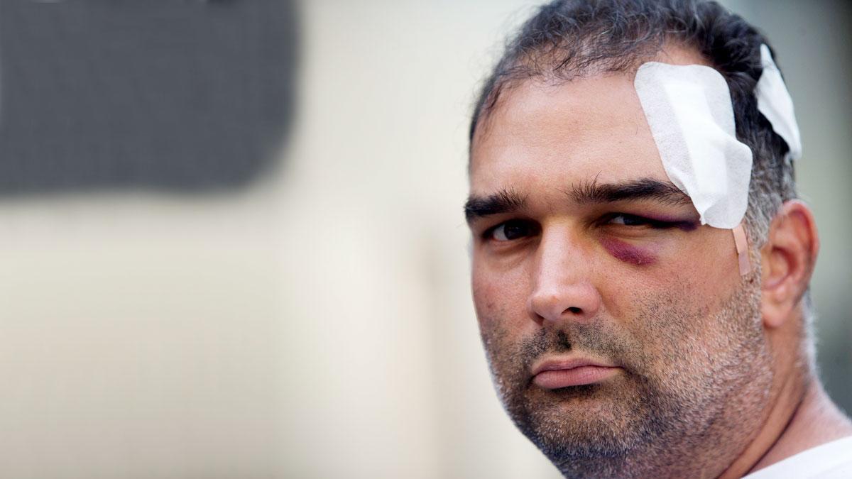 José Bravo, estadounidense de origen cubano, fue agredido el miércoles por un grupo de manteros.