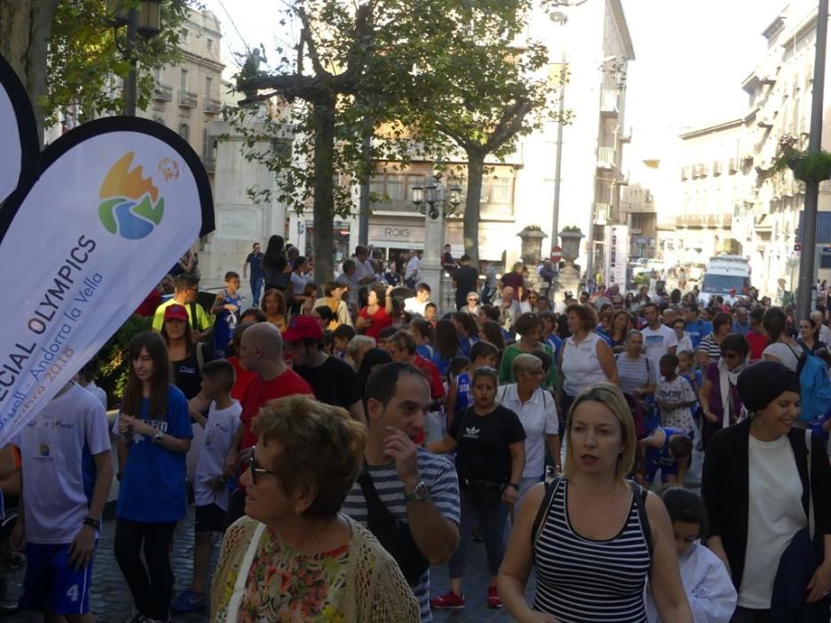 La flama dels Special Olympics arriba a Figueres