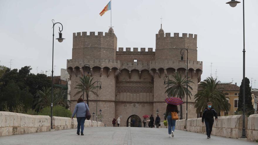 Lluvia en València: comienza la ola de frío del puente de San José