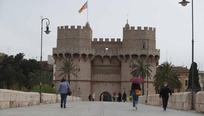 Lluvia en València: comienza la ola de frío del puente de San José
